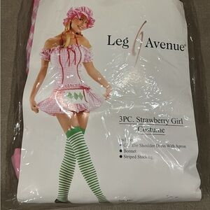 Leg Avenue Strawberry Girl Costume Set
